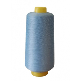 Текстурированная нитка 150D/1 № 328 светло-голубой в Литине