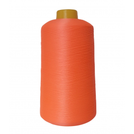 Текстурированная нитка 150D/1 № 4467 оранжевый неон в Литине